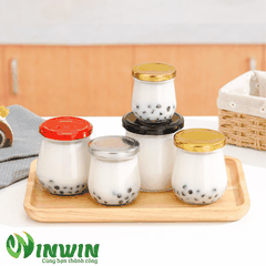 Hũ thủy tinh dáng bầu 100ml 200ml 250ml 300ml 380ml
