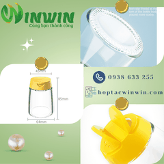 Hũ thủy tinh đựng gia vị 150ml
