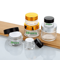Hũ thủy tinh đựng mỹ phẩm 5g - 250g màu trong