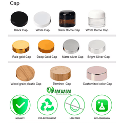 Hũ thủy tinh đựng mỹ phẩm 5g - 250g mờ