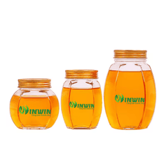 Hũ thủy tinh lục giác 380ml 500ml 730ml