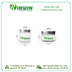 Hũ thủy tinh Mason 150ml 250ml 380ml 500ml 750ml 1000ml