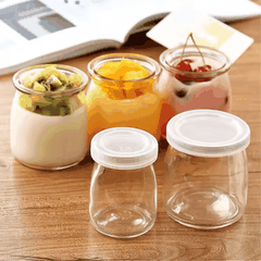 Hũ thủy tinh nắp nhựa 100ml 200ml