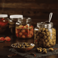 Hũ thủy tinh tròn size lớn 1890ml