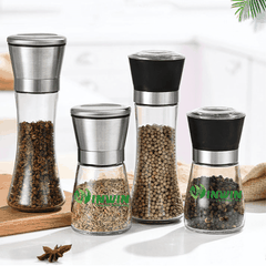 Hũ thủy tinh xay gia vị 200ml