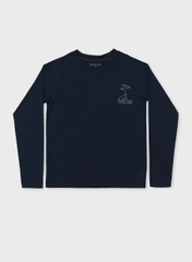 Áo Tập Bé Trai Thoáng Khí - Navy