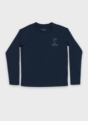 Áo Tập Bé Trai Thoát Nhiệt - Navy