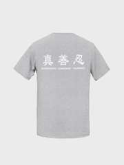 Áo phông cộc tay người lớn - Xám