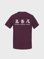 Áo phông cộc tay người lớn - Hạt dẻ