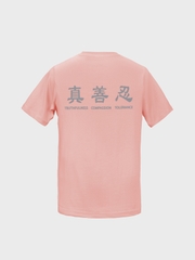 Áo phông cộc tay người lớn - Hồng đào
