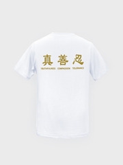 Áo phông cộc tay người lớn - Trắng