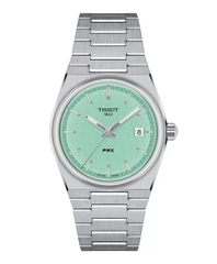 Tissot PRX Light Green T137.210.11.091.00 Quartz Nam 35mm USED