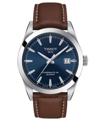 Tissot Gentleman Silicium Blue T127.407.16.041.00 Powermatic 80 Nam 40mm USED