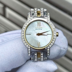 Citizen Silhouette Crystal EX1244-51D Eco Drive  Nữ 22mm USED