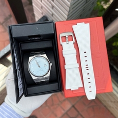 Tissot PRX Ice-Blue T137.407.11.351.00 Set 2 Dây Powermatic 80 Nam 40mm USED