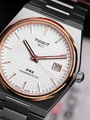 Tissot PRX Demi Rose Gold T137.407.21.031.00 Powermatic 80 Nam 40mm NEW