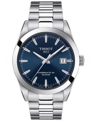 Tissot Gentleman Silicium Blue T127.407.11.041.00 Powermatic 80 Nam 40mm USED