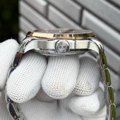 Orient Star Limited Open Heart Brown Demi Rose Gold RK-AT0005Y Automatic Nam 39.5mm Set 2 dây USED