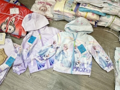 K055-Áo khoác gió QC 2 lớp Elsa nhí