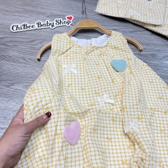 V452-Váy đũi SN bí caro vàng (10.15kg)