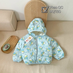 K017-Áo khoác phao QC tai gấu