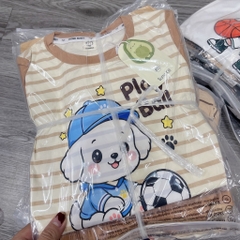 T788-Bộ cotton dài kẻ phối SM (08.22kg)