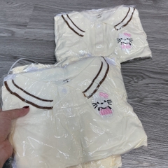 V407-Váy polo Kitty kem thêu (10.18kg)