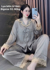 N036-Pijama Bigsize Latin 3D tiểu thư