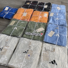 A437-Áo cộc cotton XK logo nổi (12.36kg)