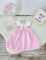 V410-Váy caro vịt thêu dáng bí (09.22kg)