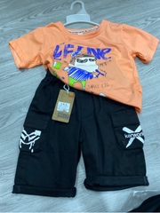 T049-Set jean QC bé trai đại