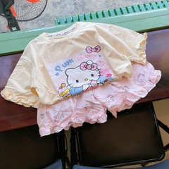 G861-Bộ cộc cotton Kitty nơ q đũi (22.36kg)