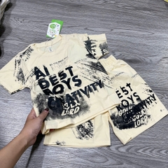 T709-Bộ cotton trai loang be ROYS (10.42kg)