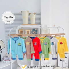 B583-Bộ thun lạnh dài viền cổ trụ (05.15kg)