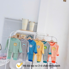 B586-Bộ thun lạnh dài kẻ nhỏ (05.15kg)