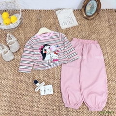 G926-Set giấy kẻ bé bóng bay hồng (08.24kg)
