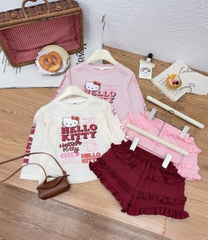 G930-Set giấy Kitty quần đùi bèo đỏ (08.27kg)
