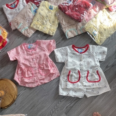 B464-Bà ba 2 túi hoạ tiết Kitty (06.17kg)