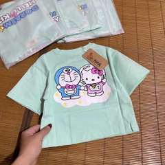 A426-Áo croptop cotton Mon xanh (11.24kg)