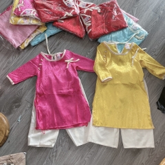 B461-Áo dài gấm nơ ngọc S1/12 (07.14kg)