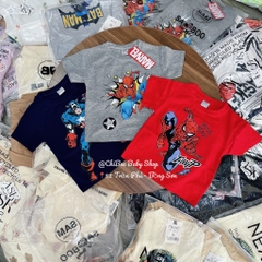 A184-Áo cotton cổ tròn siêu nhân (09.24.438)