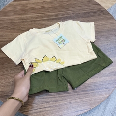 T418-Bộ cotton khủng long rêu (08.17.143)