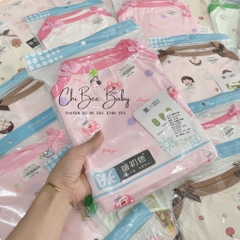 B384-Bộ 2 dây cotton lụa 2 nơ (07.16.243)