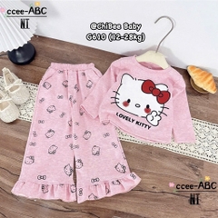 G610-Bộ dài lông thỏ Kitty (12.28.290)