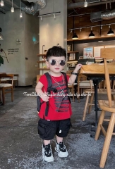 T071-Set đỏ sát nách quần hộp