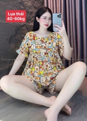 N051-Pijama 40-60kg Đùi Lụa Thái