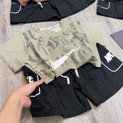 T399-Bộ cotton cộc tay loang NIKE (25.35.257)