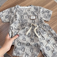 T456-Bộ cộc Dior loang xám (07.16.249)