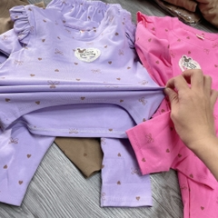 G740-Bộ cotton zip trái tim (07.15kg)