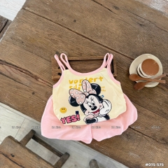 G469-Set áo 2 dây Mickey quần bí (06.12.939)